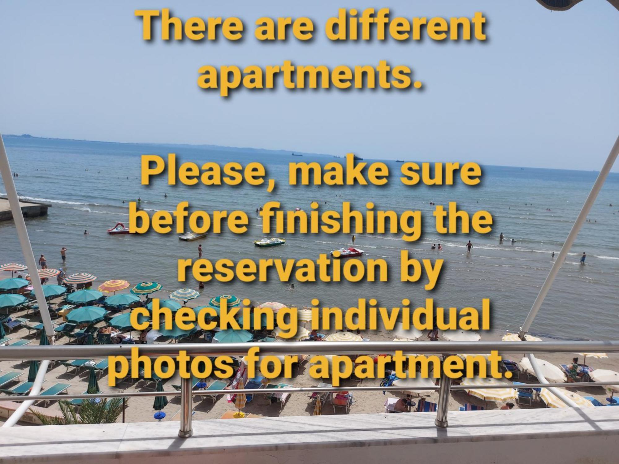 Bral Apartments 8 Two-Bedroom Beachfront Durres Ngoại thất bức ảnh